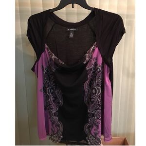 Scoop Neck Short Sleeve Shirt